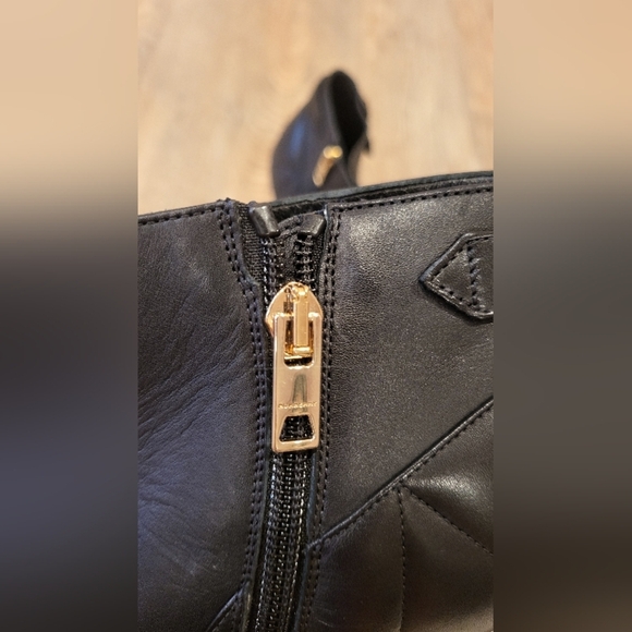 Elegant Black Stiletto Ankle Boots - Picture 7 of 16